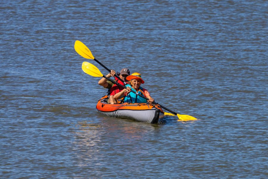 Kayak At The Sea