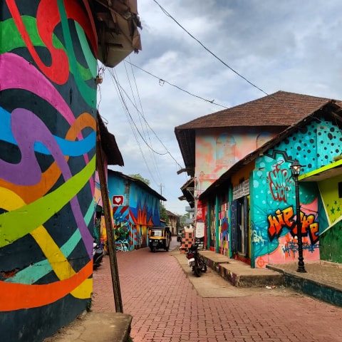 Old Market and Graffiti Streets